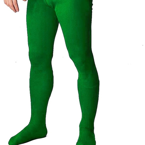 grinch green tights